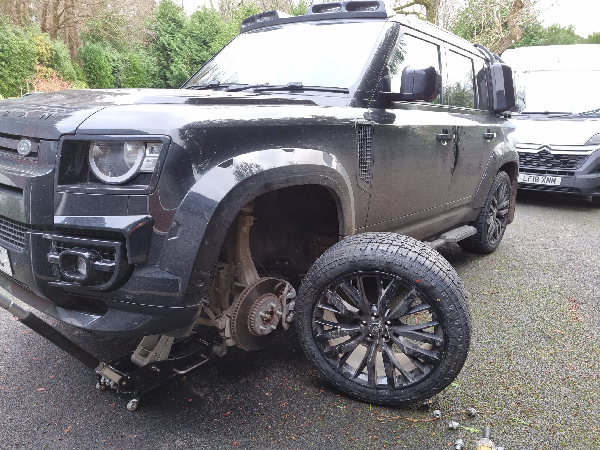 Fitting Land Rover Defender